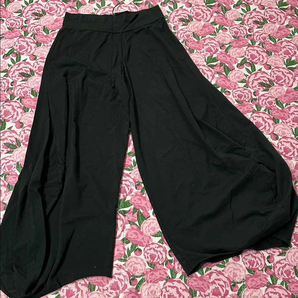 Women's Labo Art  Forest green Wide-Leg Pants